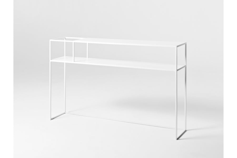 Consola de metal con forma de flor SENSO