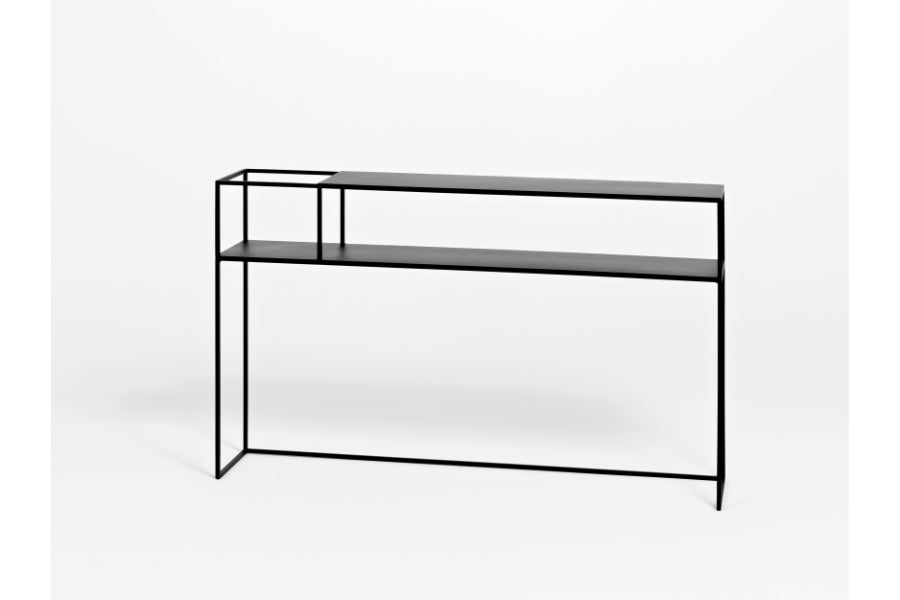 Consola de metal con forma de flor SENSO