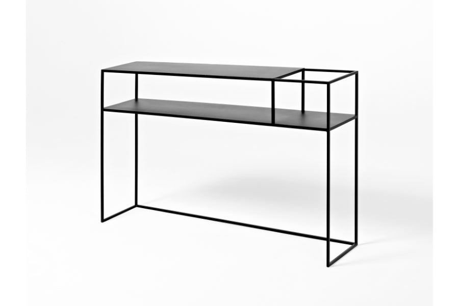 Consola de metal con forma de flor SENSO