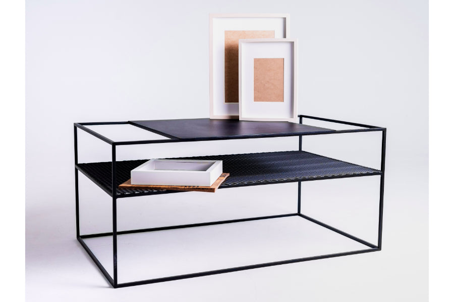 Mesa de centro de metal MATRIX