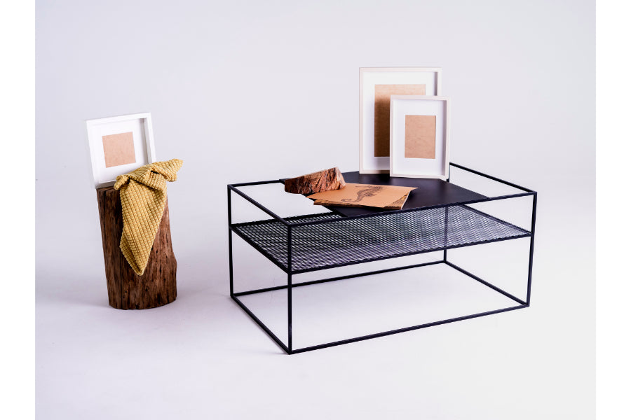 Mesa de centro de metal MATRIX
