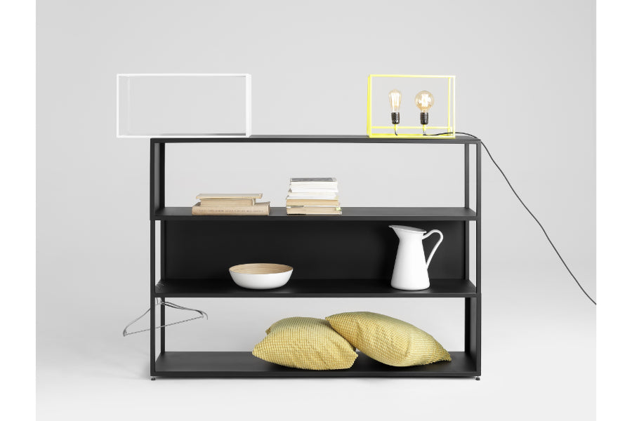 CustomForm HYLLER Side Metal Bookcase