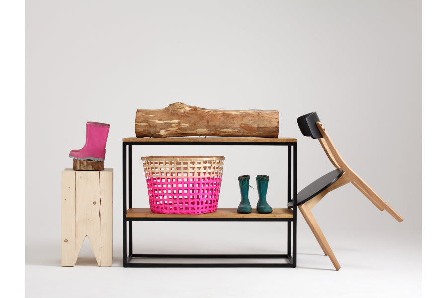 Estantería de roble JULITA