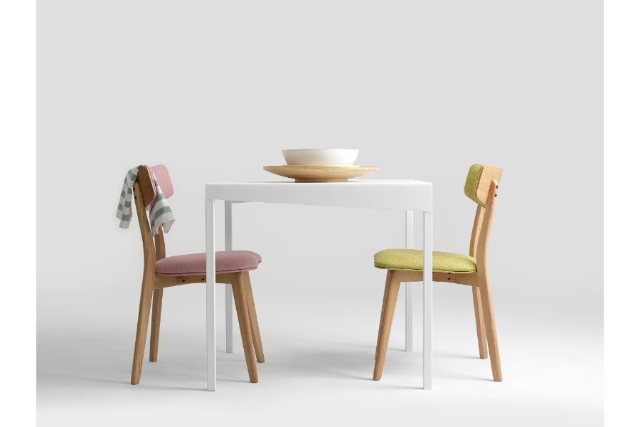 Mesa de comedor de metal OBROOS