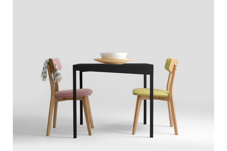 Mesa de comedor de metal OBROOS