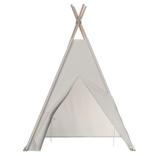 Tepee - 110x110x155cm (Happiness) - light grey mix
