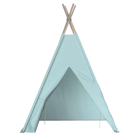 Tepee - 110x110x155cm (Cotton Story) - pastel blue