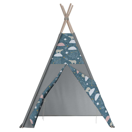 Tepee - 110x110x155cm (Magic Collection) - blue