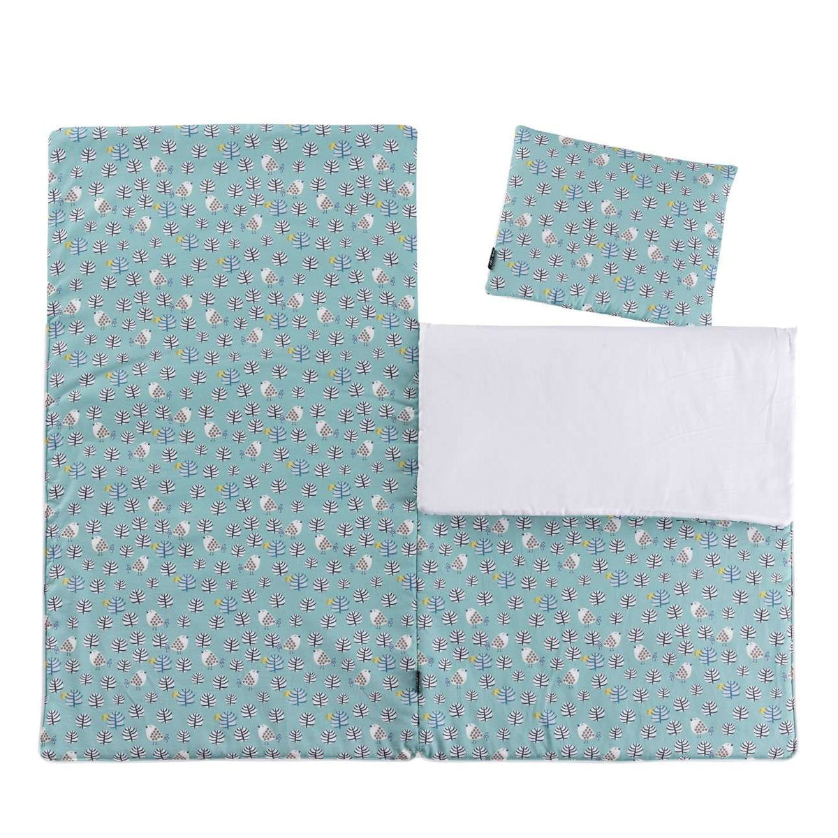 Saco de dormir para niños Little Birds - 65 x 100 - verde
