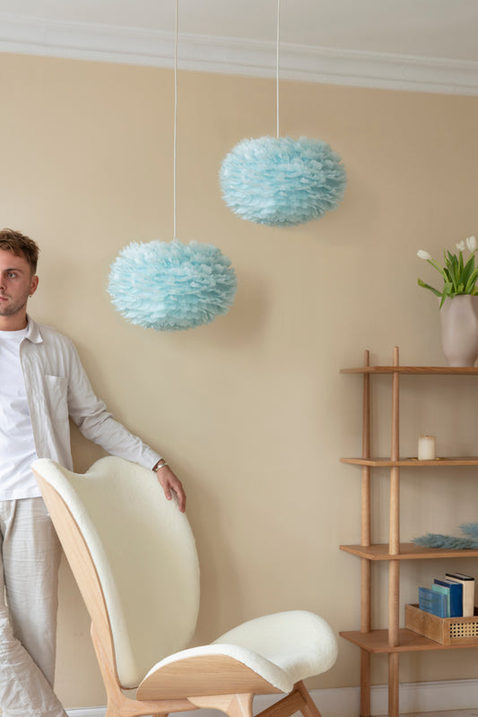 UMAGE EOS Light Blue Pendant Light