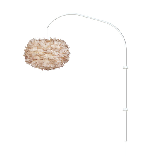 Lámpara de pared EOS Willow en marrón claro