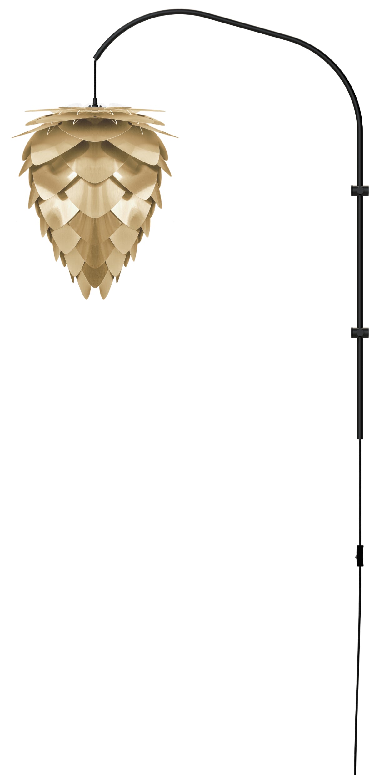 UMAGE CONIA Willow Brushed Brass Wall Lamp