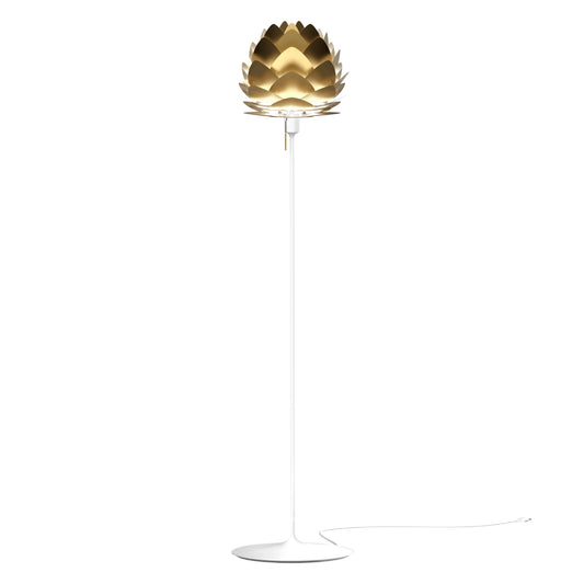 UMAGE ALUVIA Brushed Brass Santé Floor Lamp