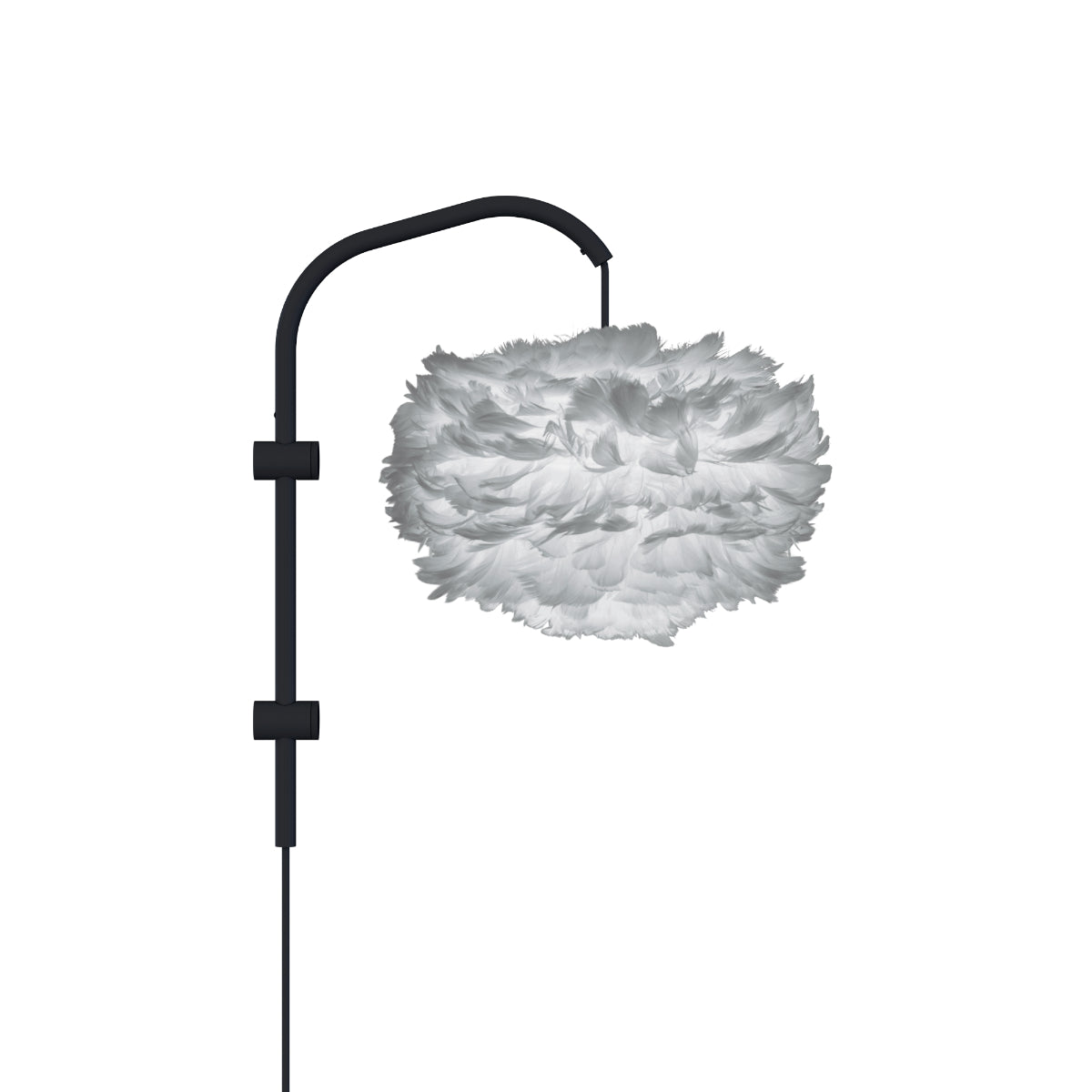 EOS Willow Light Grey Wall Lamp