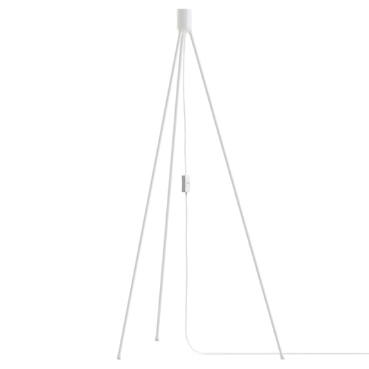 UMAGE ALUVIA Brushed Brass Tripod Floor Lamp