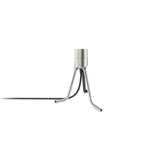 UMAGE TRIPOD Base Brushed Steel Lamp Stand