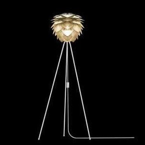 SILVIA Brushed Brass Floor Lamp, VITA Copenhagen- D40Studio