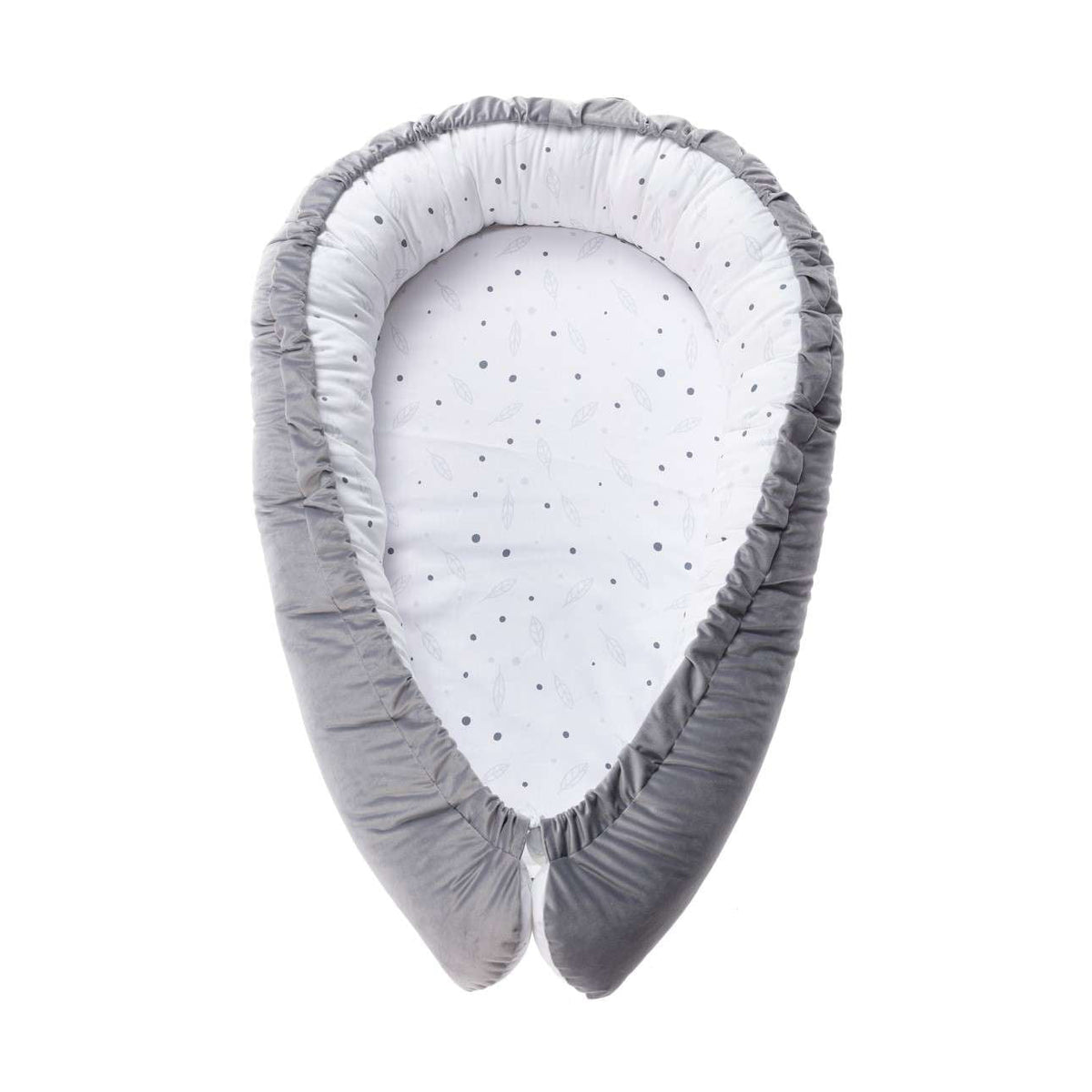 Nido de terciopelo Premium gris - 85x65cm - gris