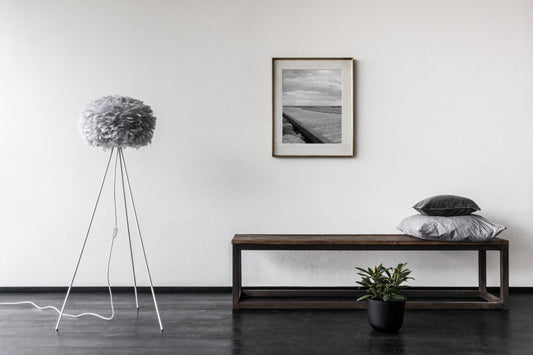 UMAGE EOS Floor Lamp, Light Grey