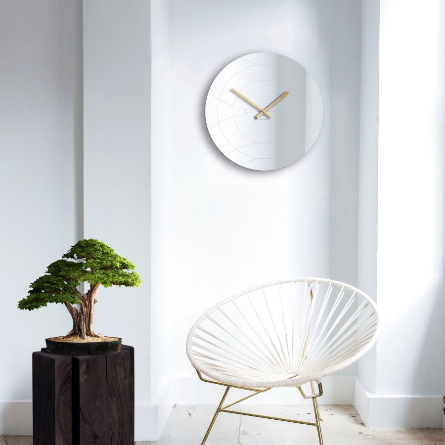 Reloj de espejo ELEGANCE 44 CM