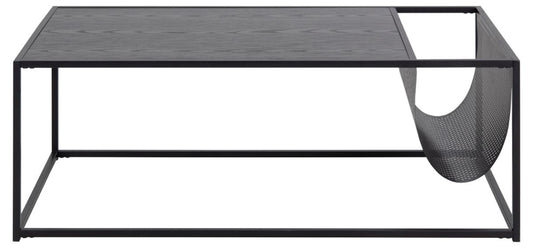 FJORD News Black Coffee Table 110CM