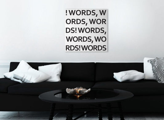 WORDS Magnetic Board, dESIGNoBJECT- D40Studio