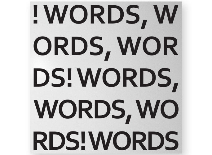 WORDS Magnetic Board, dESIGNoBJECT- D40Studio