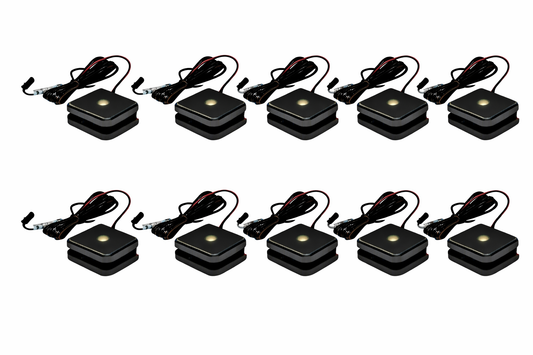 CASØ LED Lights for Wooden Shelves, 10 Pieces