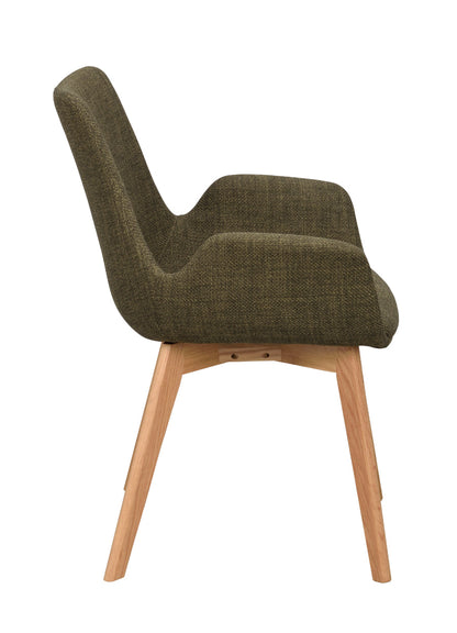 Rowico DRIMSDALE Green Set of 2 Armchairs