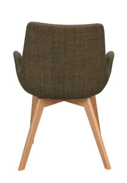 Rowico DRIMSDALE Green Set of 2 Armchairs