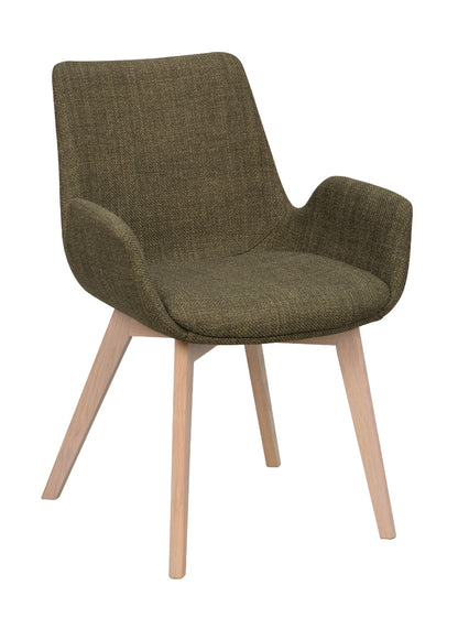 Rowico DRIMSDALE Green Set of 2 Armchairs