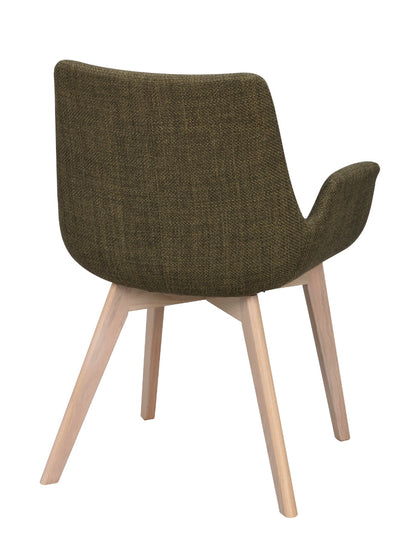 Rowico DRIMSDALE Green Set of 2 Armchairs