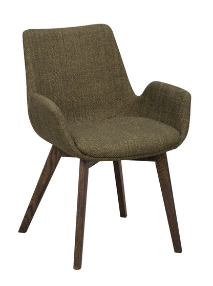 Rowico DRIMSDALE Green Set of 2 Armchairs