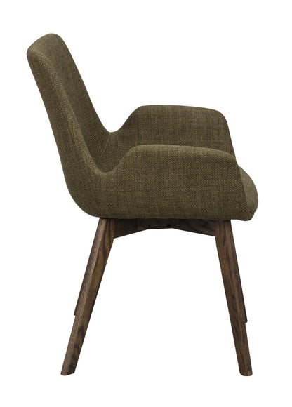 Rowico DRIMSDALE Green Set of 2 Armchairs