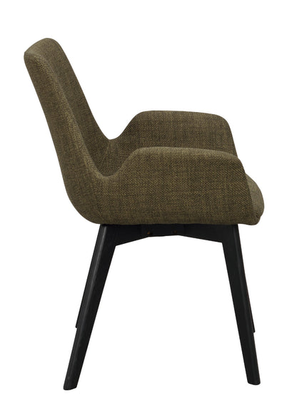 Rowico DRIMSDALE Green Set of 2 Armchairs