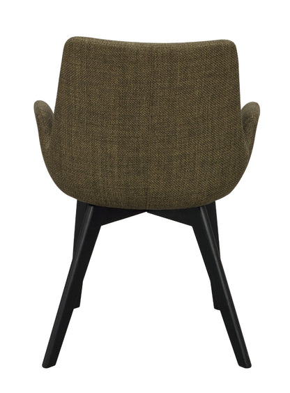 Rowico DRIMSDALE Green Set of 2 Armchairs