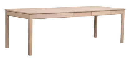 Rowico Gardner Dining Table, White Pigmented Oak, 200 to 300 cm