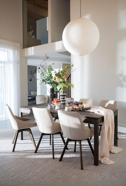 Rowico Gardner Dining Table, Brown Oiled Oak, 200 to 300 cm