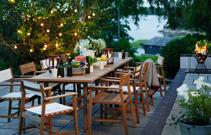 Djurö dining armchair with rope seat