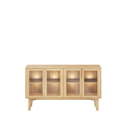 CASØ 550 Sideboard with Glass Doors 142CM