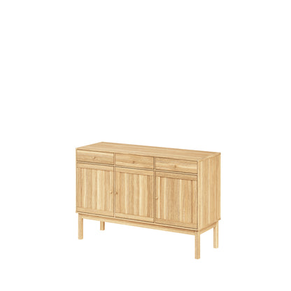 RIMME by CASØ Sideboard with 3 Doors and 3 Drawers 128CM