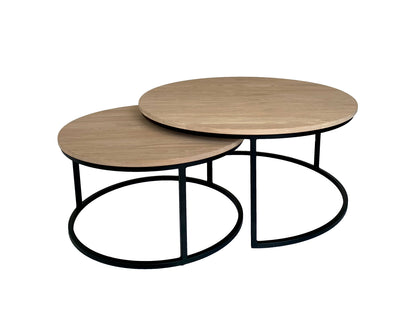 CASØ COFFEEBREAK XL Coffee Tables Set of 2 Ø90/Ø75CM