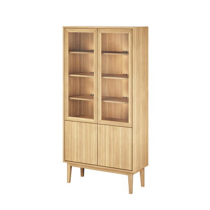 CASØ BROHOLM Display Cabinet with Wooden Doors 100CM