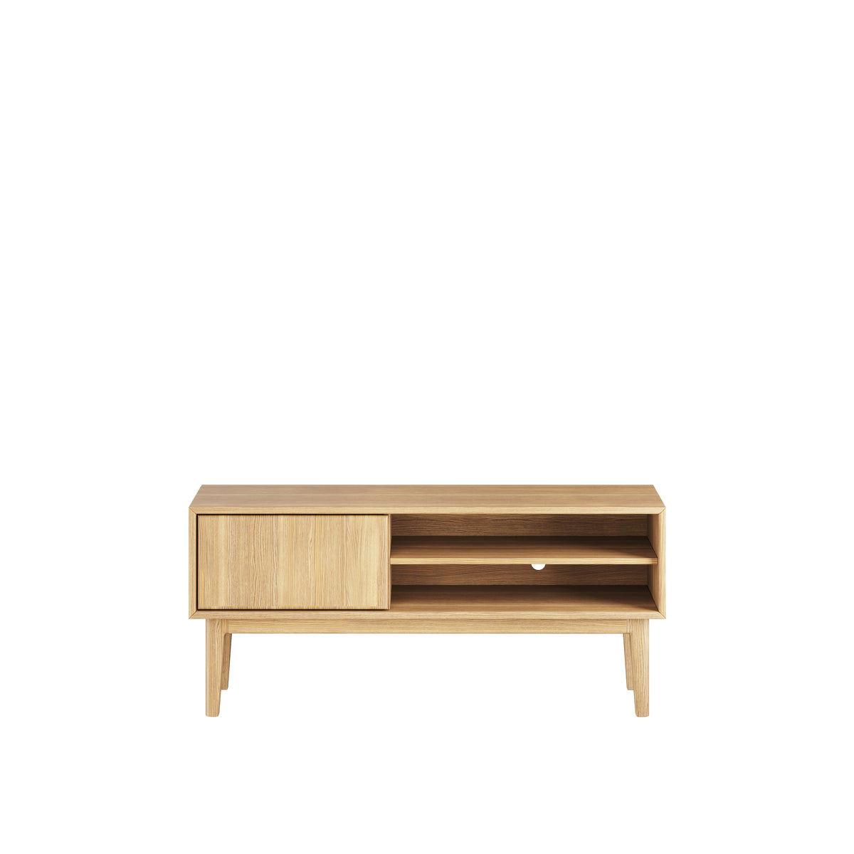 CASØ BROHOLM TV Stand with Wooden Door 124CM