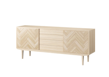 CASØ 901 Sideboard with Herringbone Doors 194CM