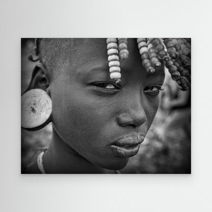 Mursi girl (Omo Valley-Ethiopia) by Joxe Inazio Kuesta Garmendia