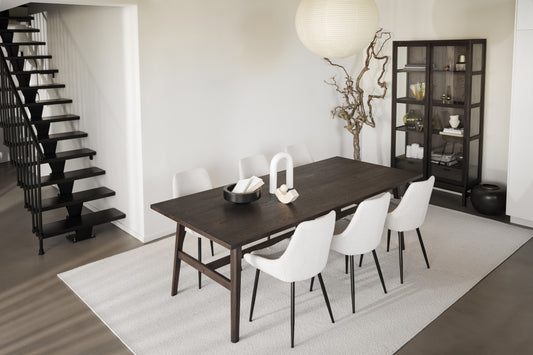 Plainfield Dining Table 220 x 100 cm – Brown Oak – 3