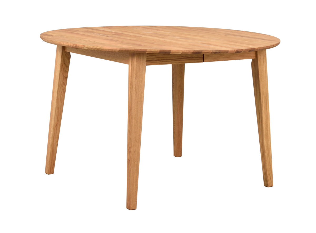 FILIPPA Round Extending Table 120CM/165CM/210CM – Standard Extending Table 120CM/165CM / Oak – 6