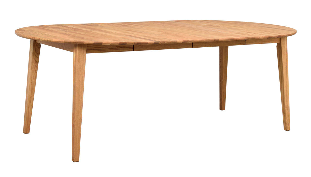 FILIPPA Round Extending Table 120CM/165CM/210CM – Standard Extending Table 120CM/165CM / Oak – 8