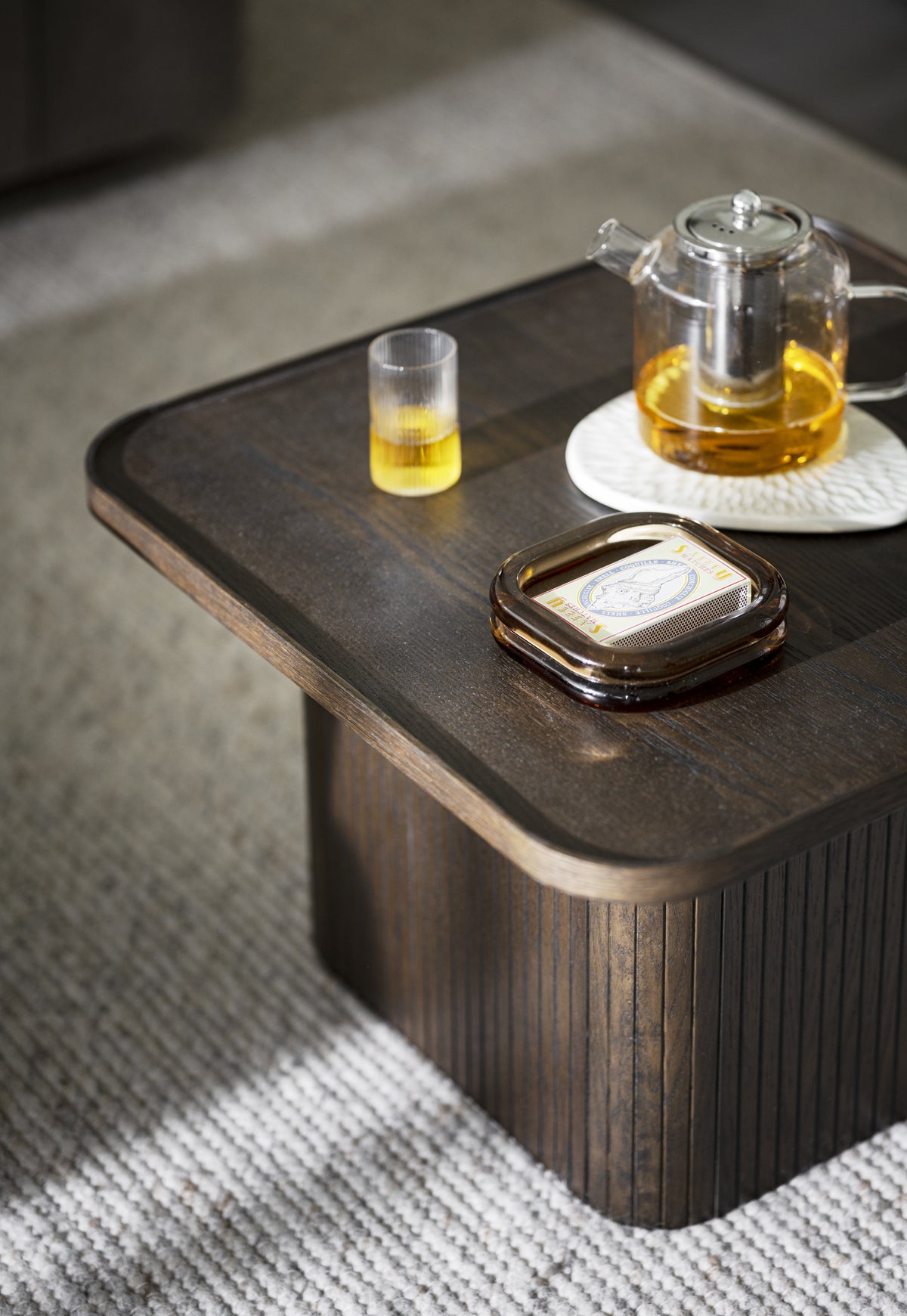 SULLIVAN Coffee Table 60CM & 80CM – Small – 60 x 60 cm / Brown Oak – 2